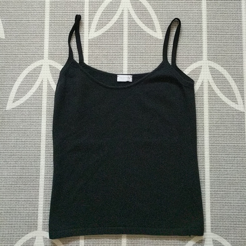 Valentino Wool Cashmere Blend Tank Top